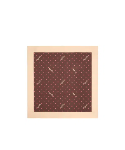 Valentino Square Scarf In Multi