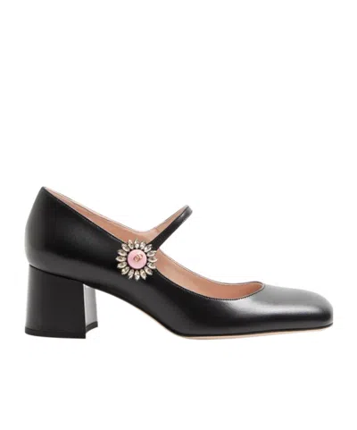 VALENTINO GARAVANI VALENTINO	VLOGO SIGNATURE EMBELLISHED PUMPS