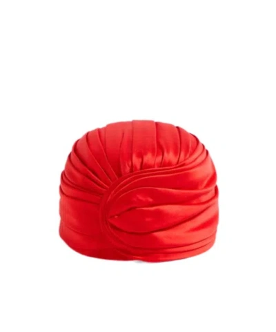 VALENTINO GARAVANI RIGID SILK TURBAN