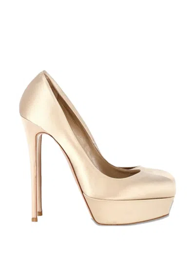 Pre-owned Valentino Garavani Stiletto-heel Pumps In Neutral