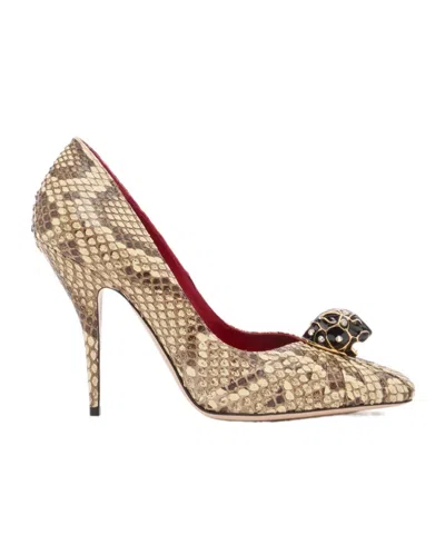 Valentino Garavani Stiletto High Heels In Brown