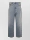 Valentino Stitched Belt Loops Straight Five-pocket Trousers