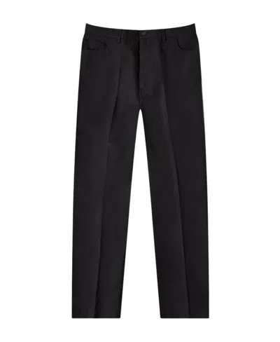 Valentino Straight Casual Pants In Black