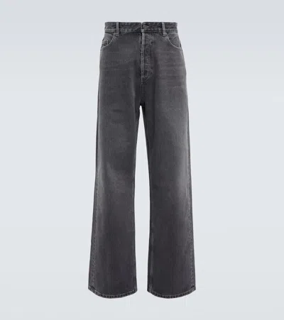 Valentino Straight Jeans In Grey