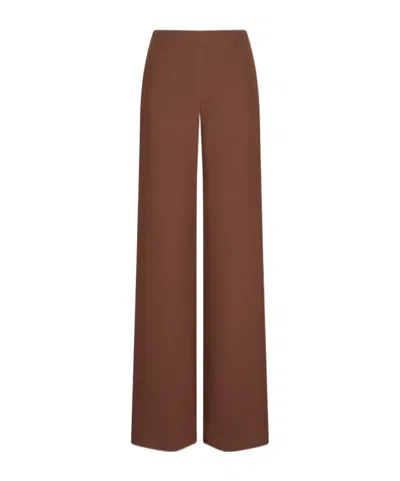 Valentino Straight-leg Casual Pants In Brown