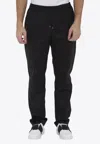 Valentino Straight-leg Drawstring Pants In Black