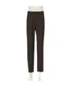 Valentino Straight-leg Drawstring Trousers In Black