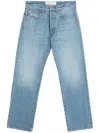 Valentino Men's Straight-leg Jeans In Blue
