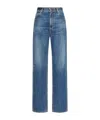 Valentino Wide- Leg Jeans In Blue