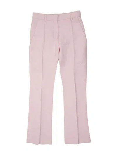 Pre-owned Valentino Straight Leg Pants In Pink