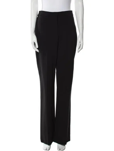 Pre-owned Valentino Straight Leg Pants W/ Tags In Black