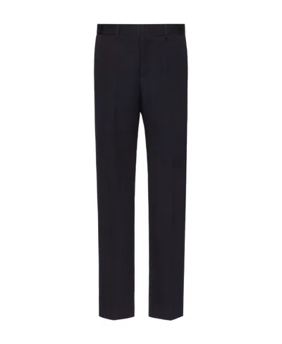 Valentino Straight-leg Tailored Trousers In Black
