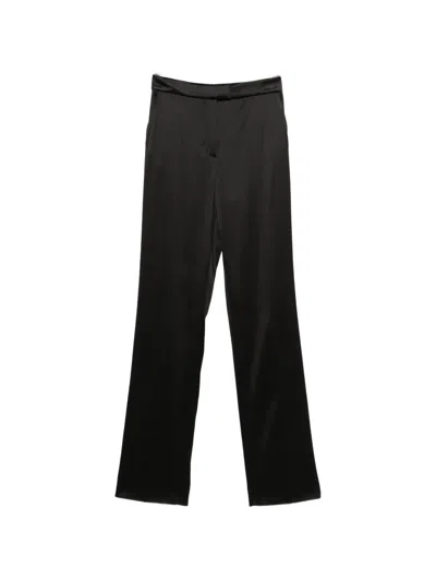 Valentino Straight Trousers In Black