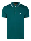 Valentino Polo Jersey Regular Embroidered Dreamatic In Green