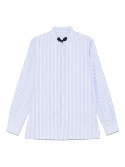 VALENTINO VALENTINO STRIPED COTTON SHIRT