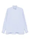 Valentino Garavani Cotton Striped Shirt With Button-down Collar