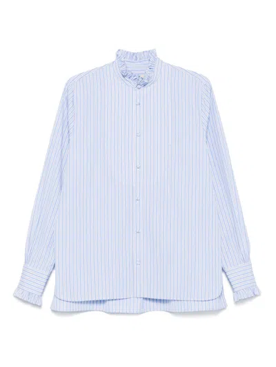 VALENTINO STRIPED COTTON SHIRT