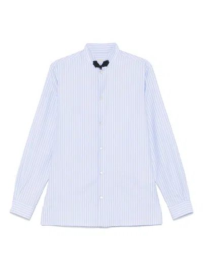 VALENTINO STRIPED COTTON SHIRT