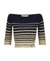 Valentino Striped Design Sweater