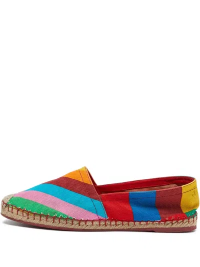 Pre-owned Valentino Garavani Striped Espadrilles