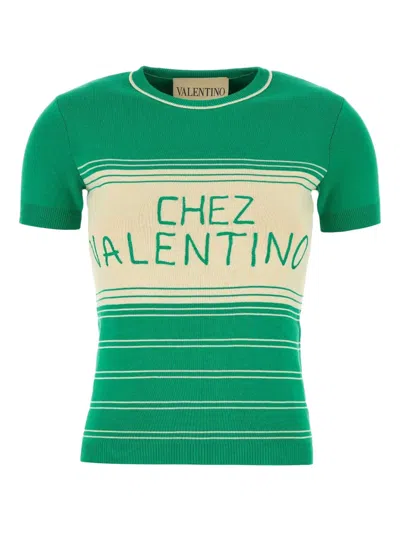 VALENTINO STRIPED JUMPER