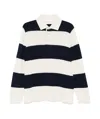 Valentino Short Button Polo Shirt In White
