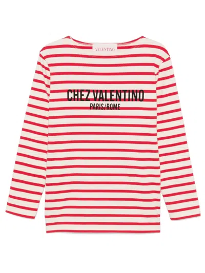 VALENTINO STRIPED T-SHIRT