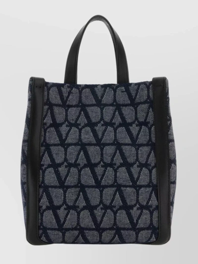 Valentino Garavani Structured Iconographe Shopping Bag In Multicolor