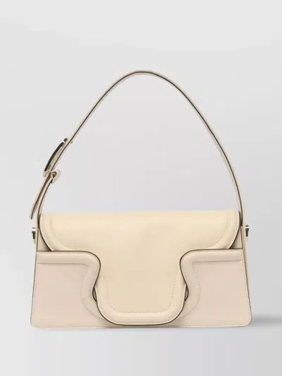 Valentino Garavani Structured Shoulder Bag Contrast Edging