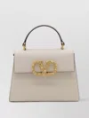 Valentino Garavani Garavani Vsling Small Handbag In Grainy Calfskin With Jewel Logo Woman Ivory Uni In White
