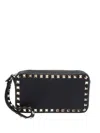 Valentino Stud-embellished Zip-closure Bag