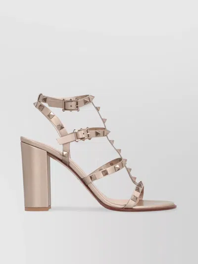 Valentino Garavani Studded Block Heel Sandals