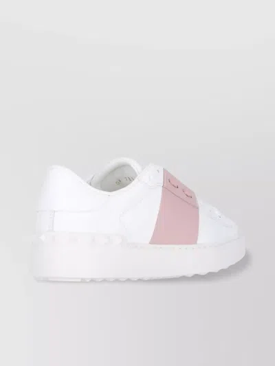 Valentino Garavani Studded Calfskin Panel Sneakers