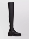 VALENTINO GARAVANI STUDDED KNEE-LENGTH BOOTS WITH RUBBER SOLE