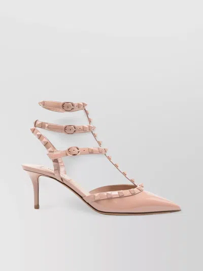 Valentino Garavani Studded Leather Slingback Pumps