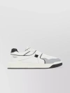 VALENTINO GARAVANI STUDDED LEATHER SNEAKERS WITH COLOR BLOCK DESIGN
