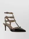 Valentino Studded Leather Stiletto Pumps