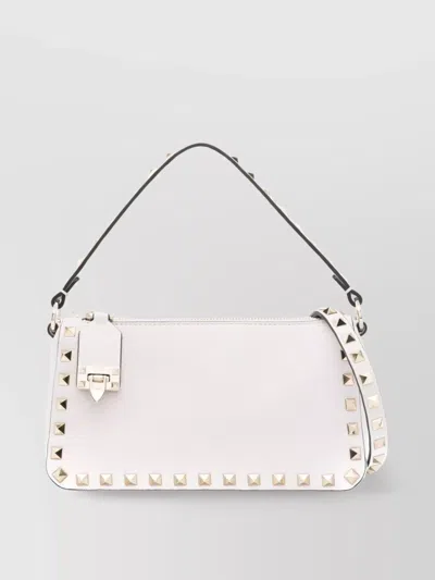 Valentino Garavani Studs Round Handle Shoulder Bag In Gold