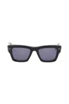 Valentino Eyewear Square Frame Sunglasses In Black