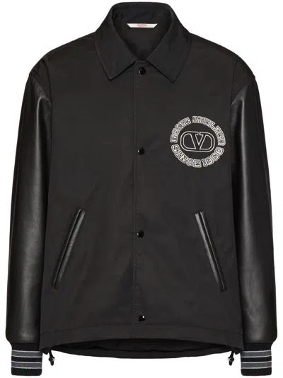 Valentino Stylish Black Winter Jacket For Men In Nero