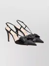 Valentino Garavani Stylish Mid Heel Pumps With Bow Detail In Animal Print