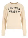 Valentino Garavani  Garavani 'panther Lady' Sweatshirt In Neutral