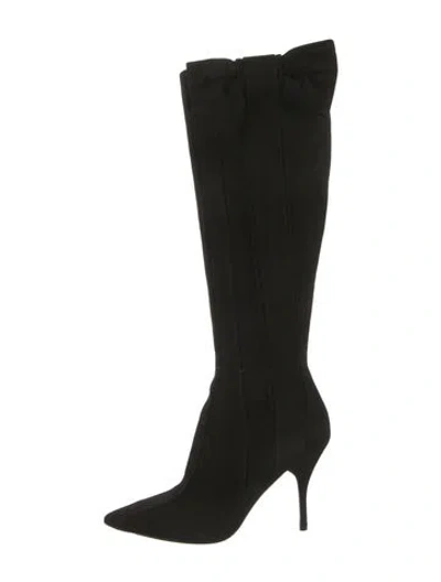 Pre-owned Valentino Garavani Suede Boots In Black
