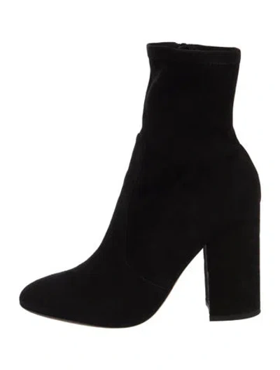Pre-owned Valentino Garavani Suede Boots In Black