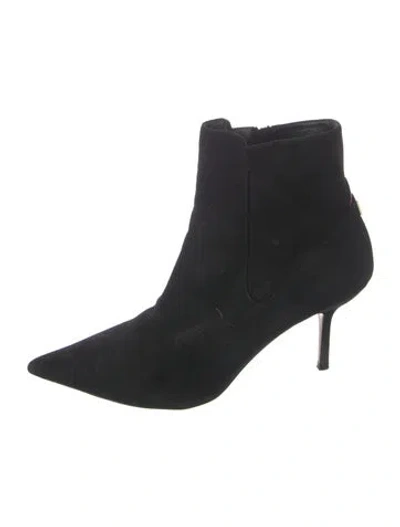 Pre-owned Valentino Garavani Suede Boots In Black