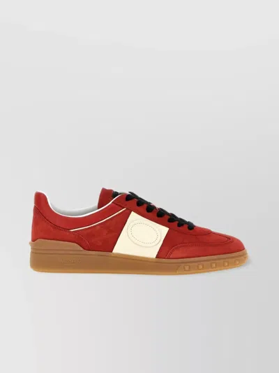 VALENTINO GARAVANI SUEDE FINISH HIGH-TOP SNEAKERS
