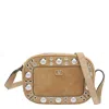 Valentino Suede Nellcote Crossbody Bag