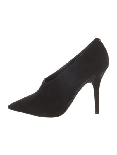 Pre-owned Valentino Garavani Suede Pumps W/ Tags In Black