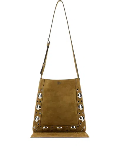 Valentino Garavani Beige Nellcote Shoulder Bag In Neutral
