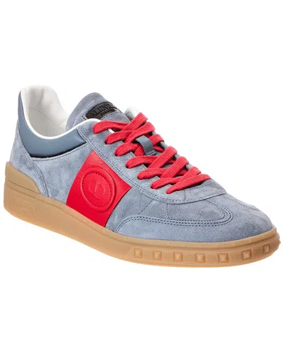 Valentino Garavani Valentino Upvillage Suede Sneaker In Blue | ModeSens